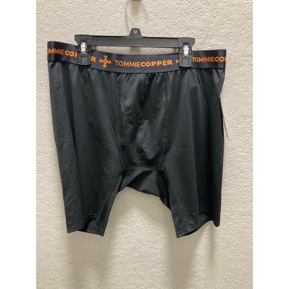 Tommie Copper Men’s 2XL Performance Compression Undershorts Black